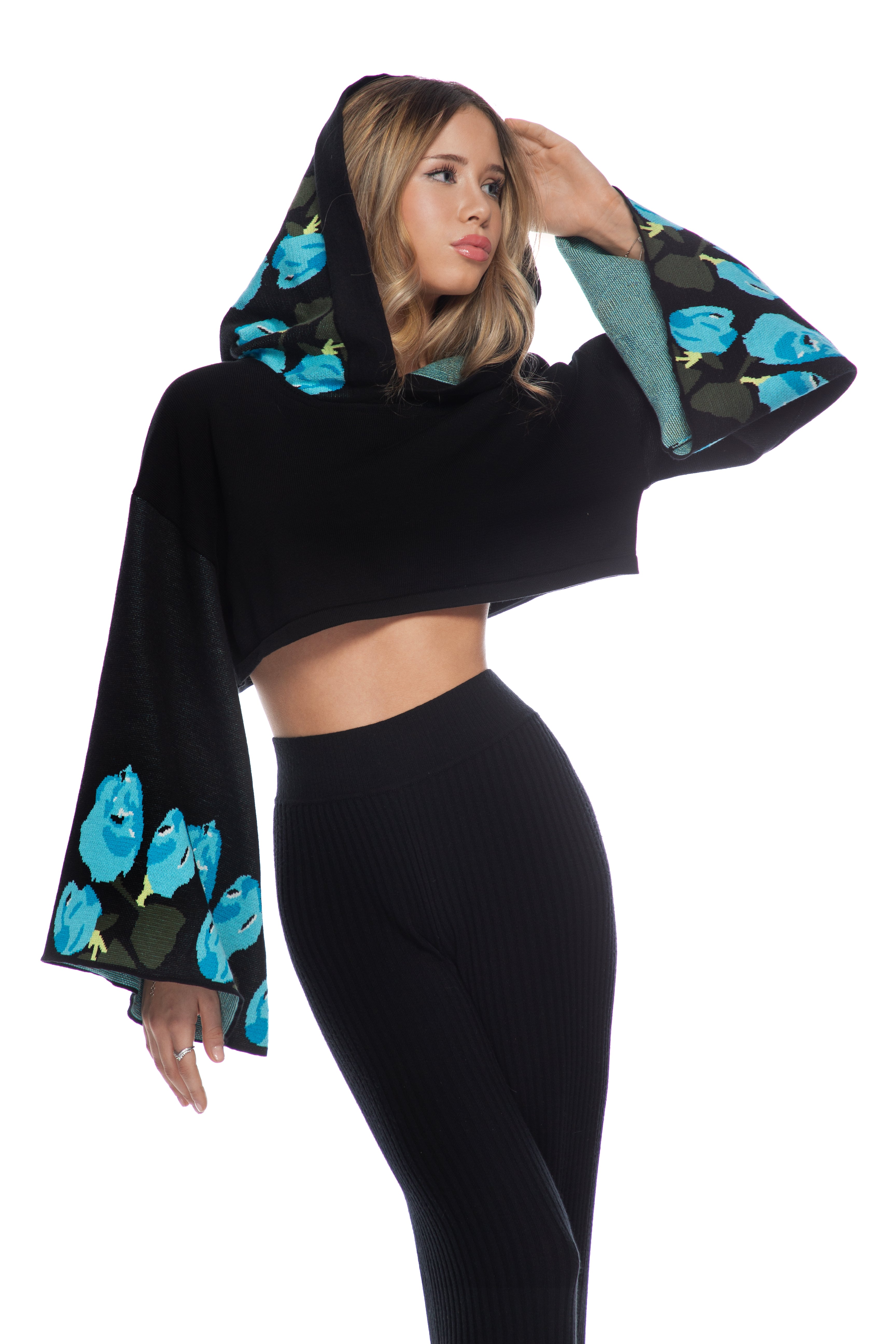 Hanorac oversized cu gluga