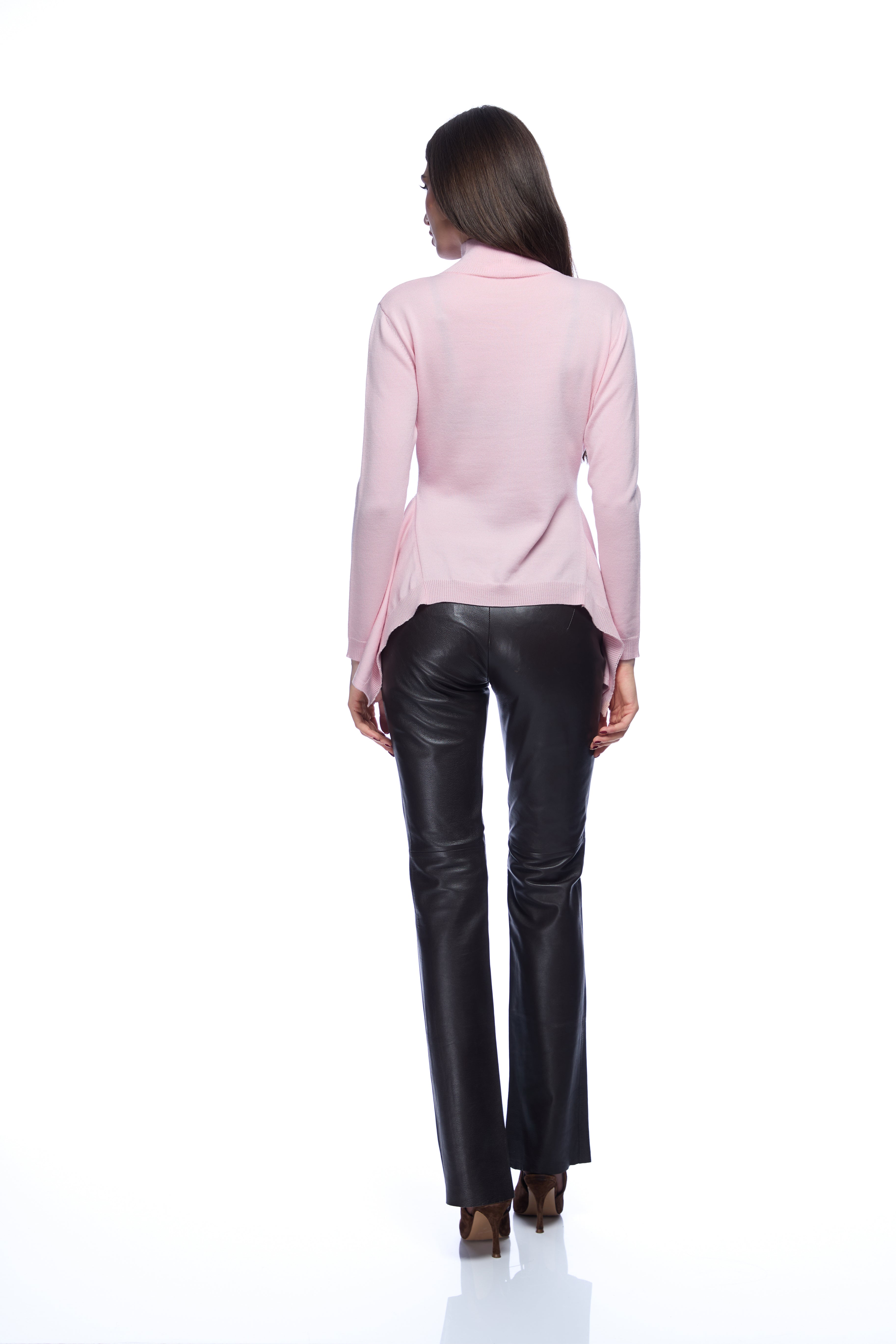 Pulover cu clini in talie