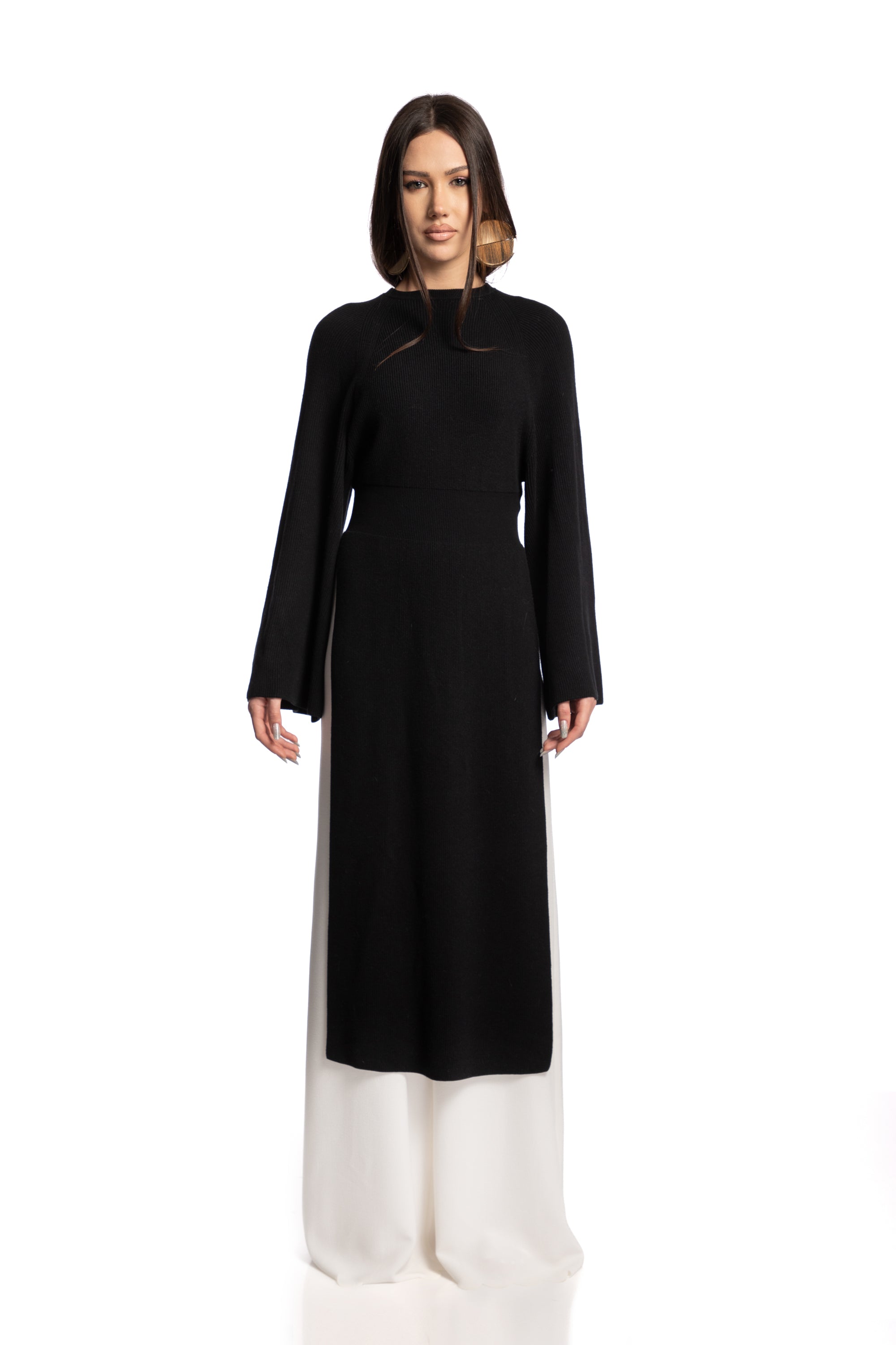 Rochie cu slituri laterale