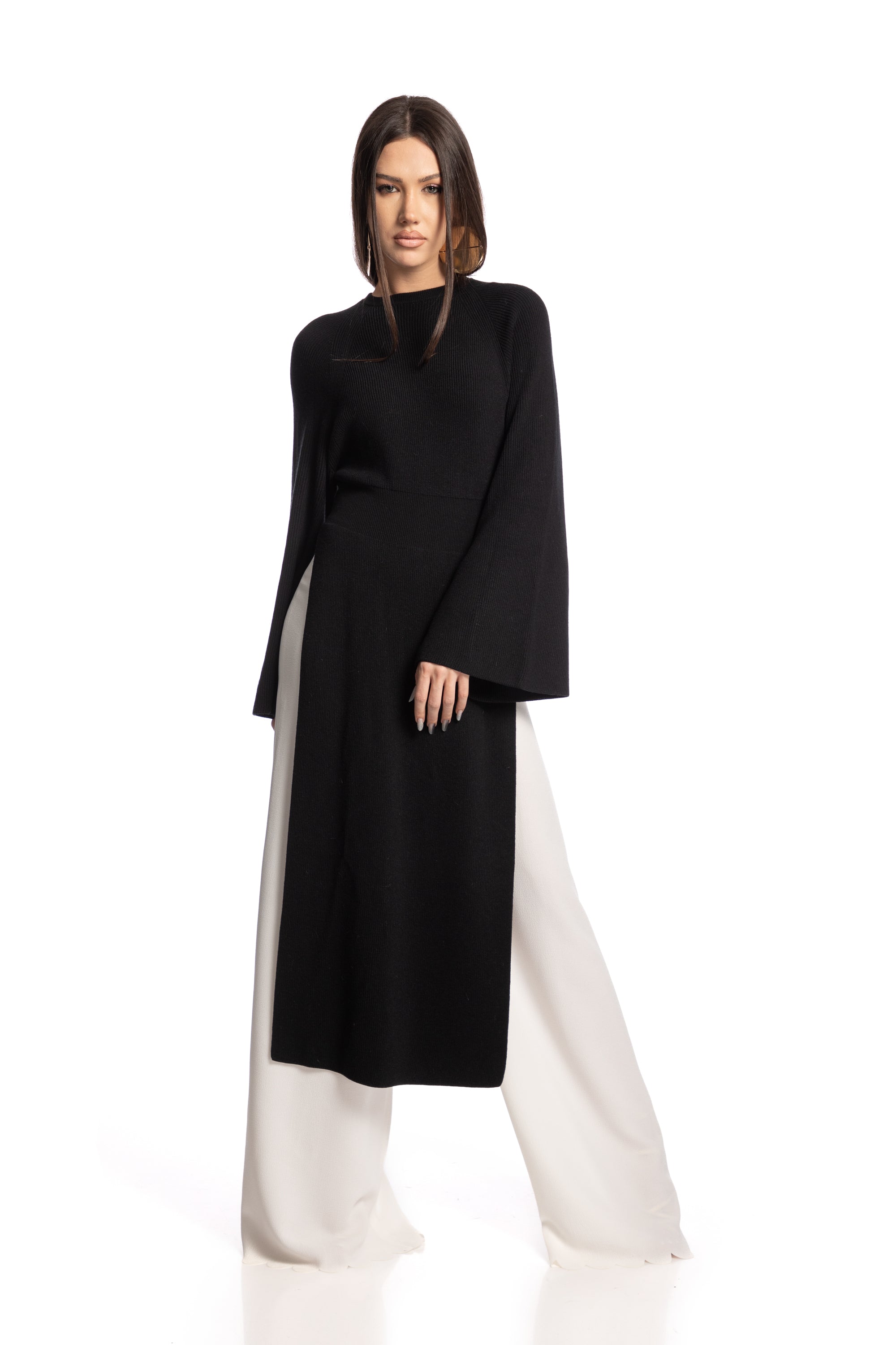 Rochie cu slituri laterale