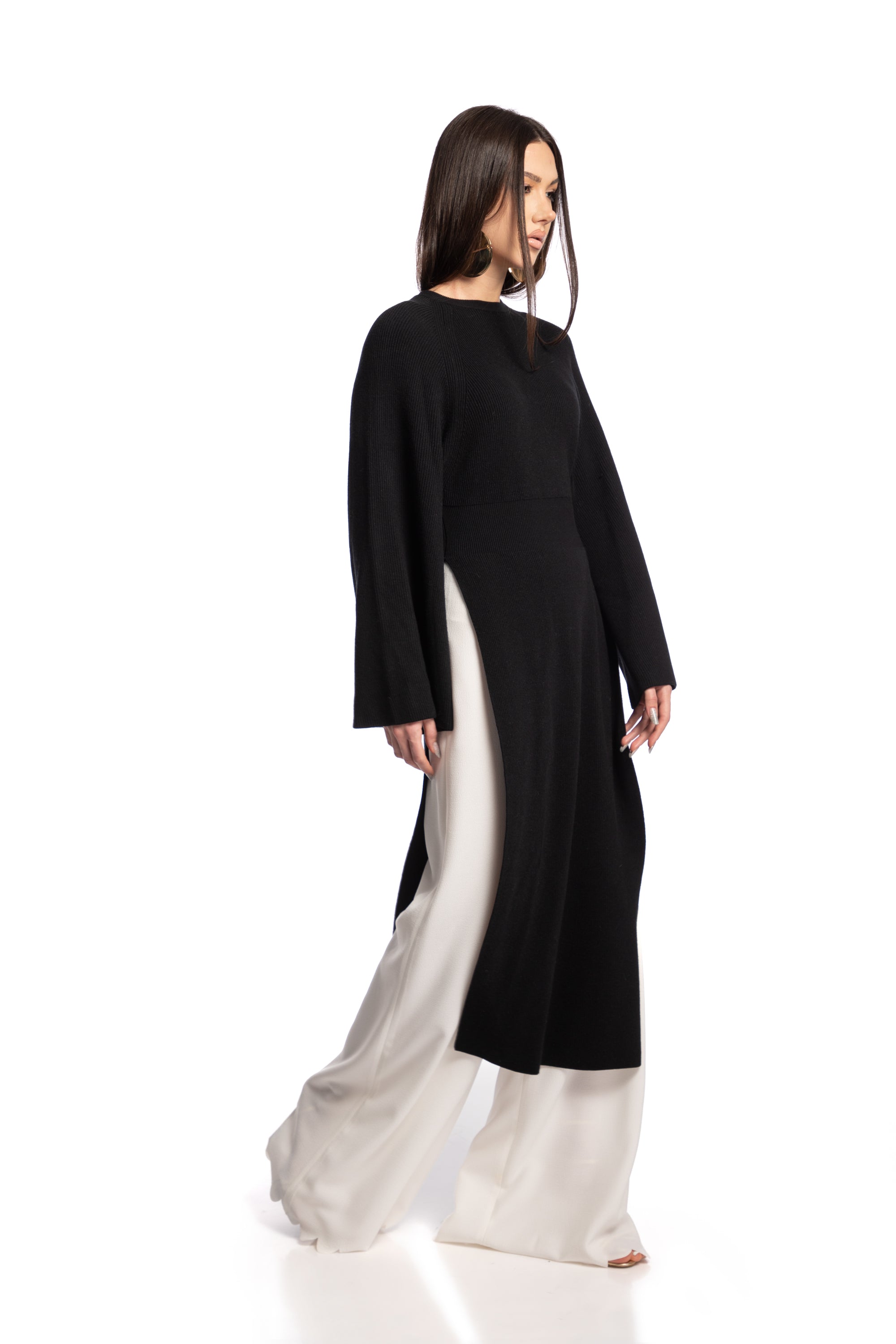 Rochie cu slituri laterale