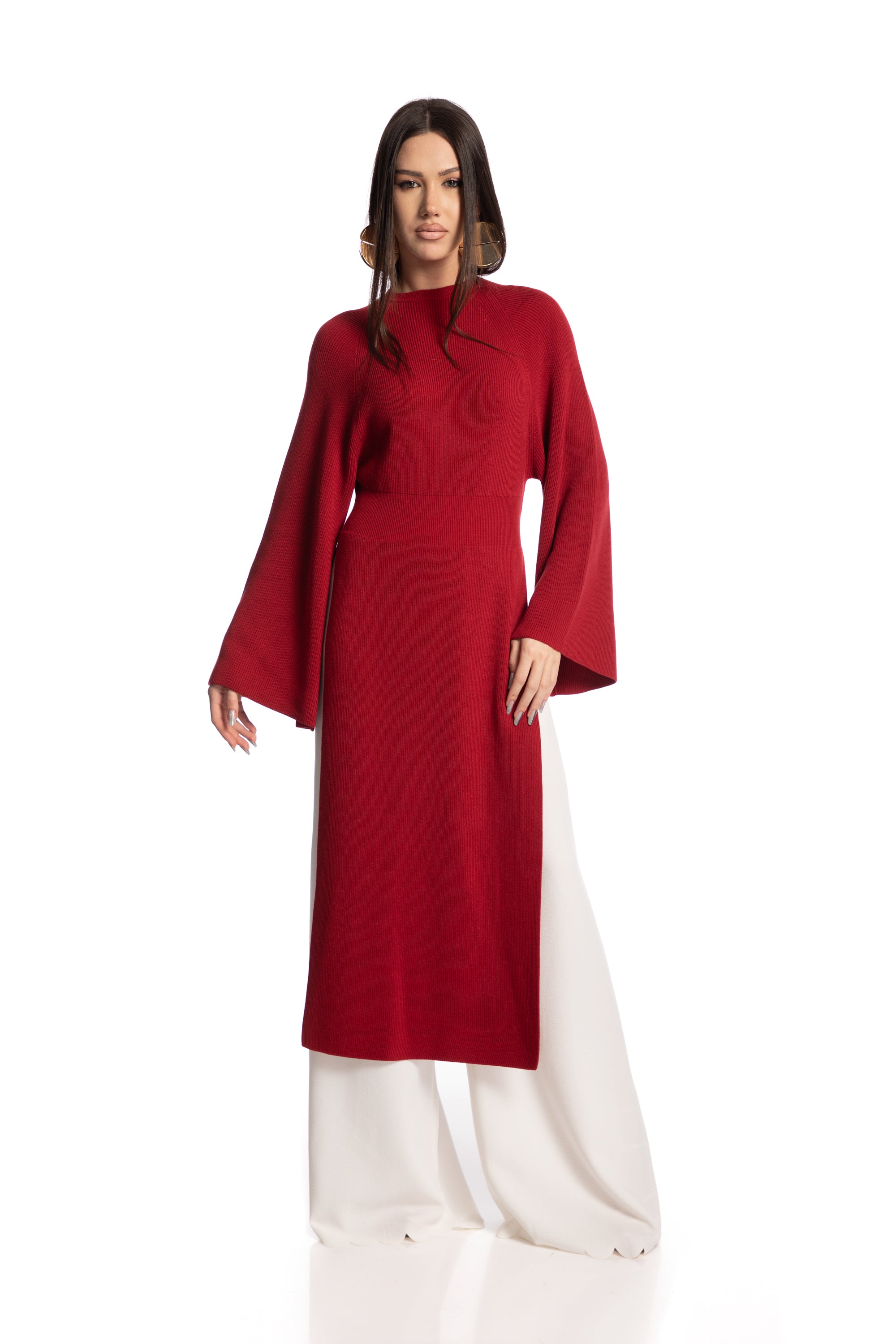Rochie cu slituri laterale