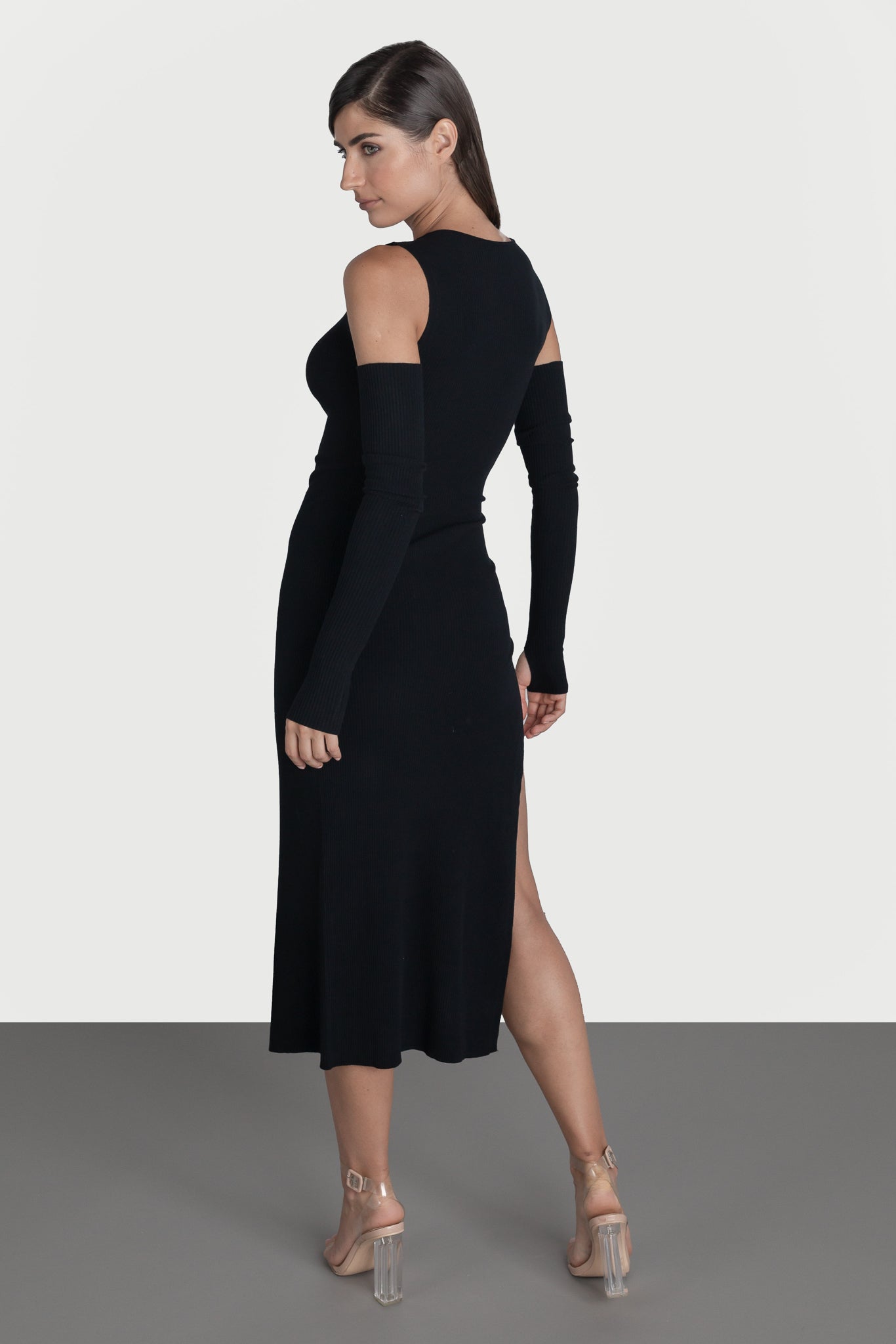 Rochie cu maneci detasabile