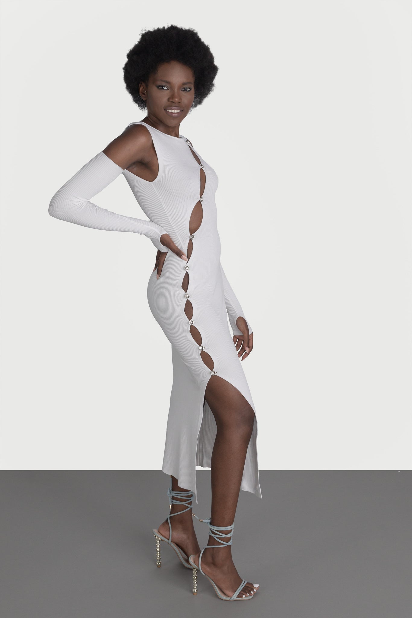 Rochie cu maneci detasabile