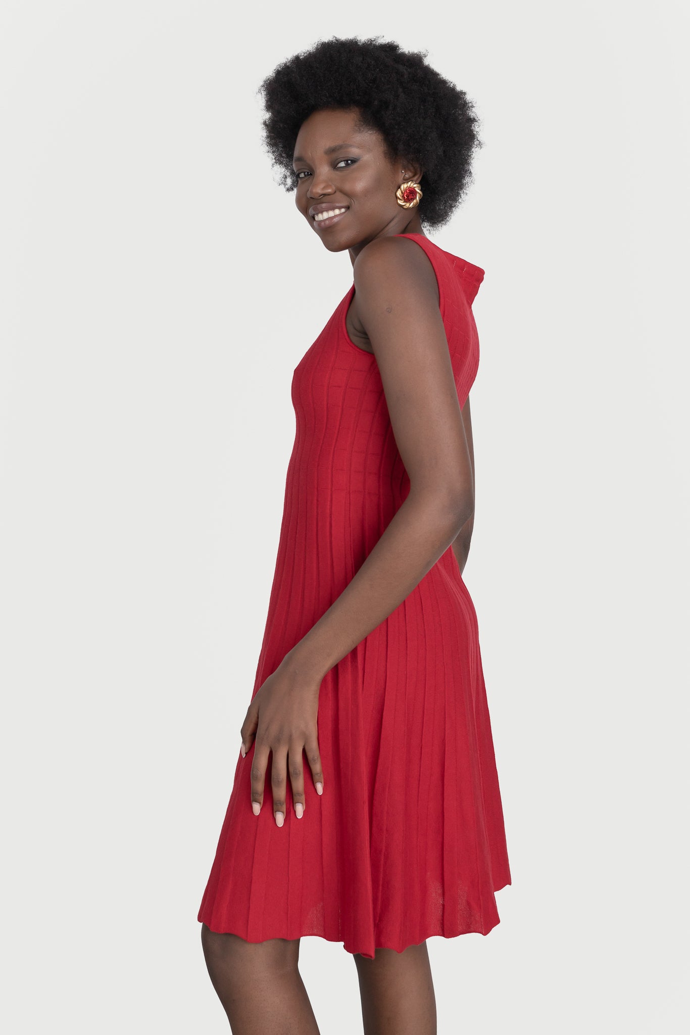 Rochie evazata uni