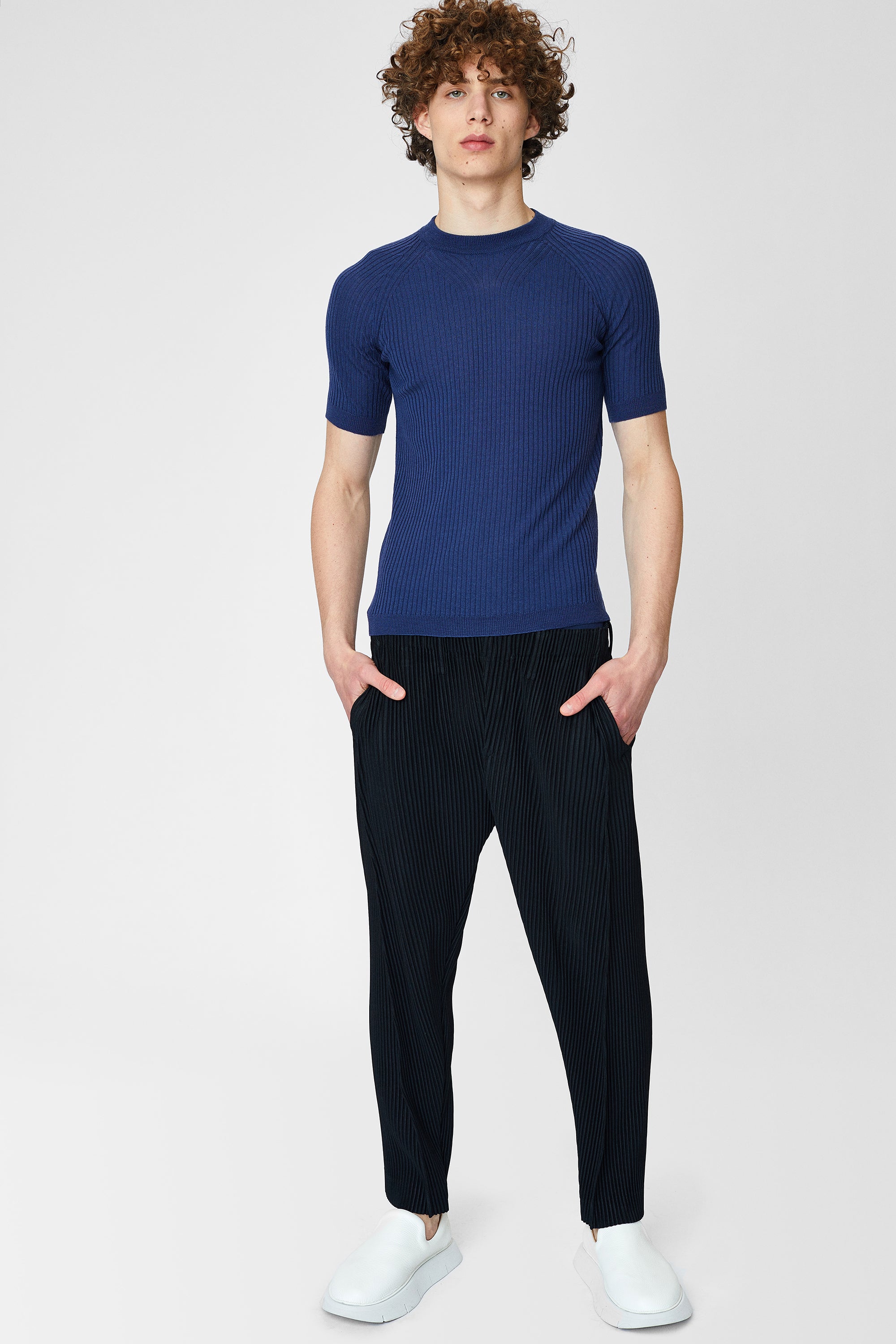 Tricou din lana cu maneca scurta