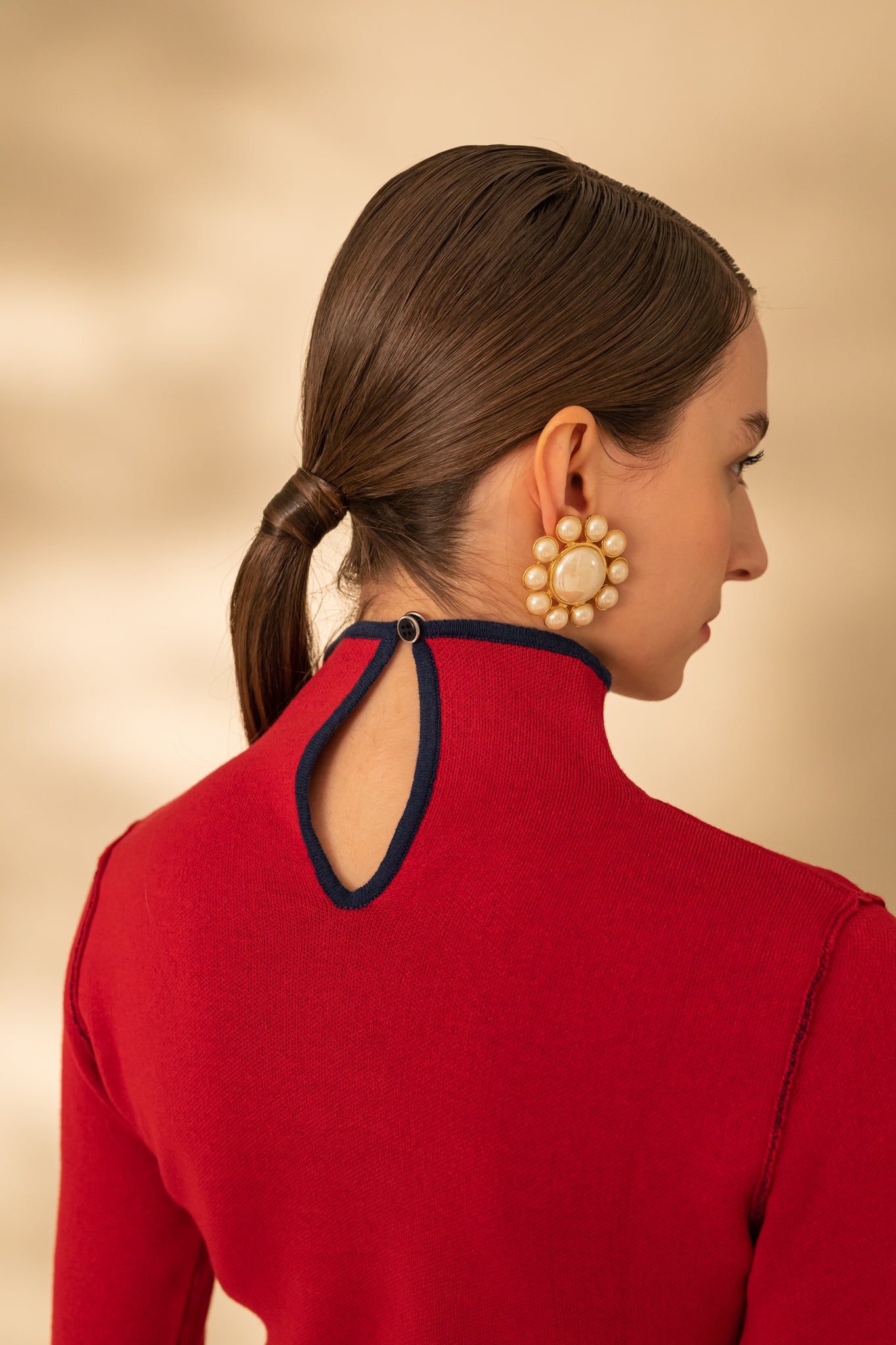 Rochie midi in doua culori double-face