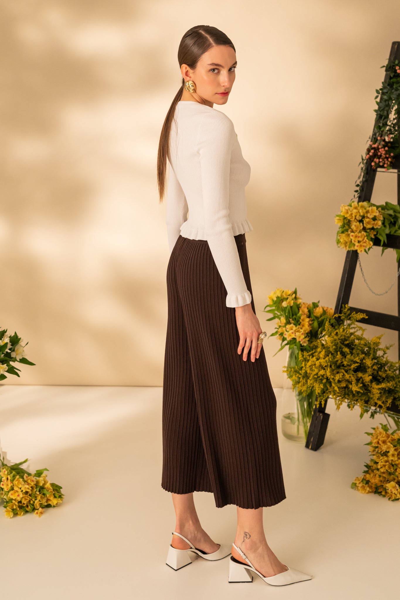 Pantaloni plisati