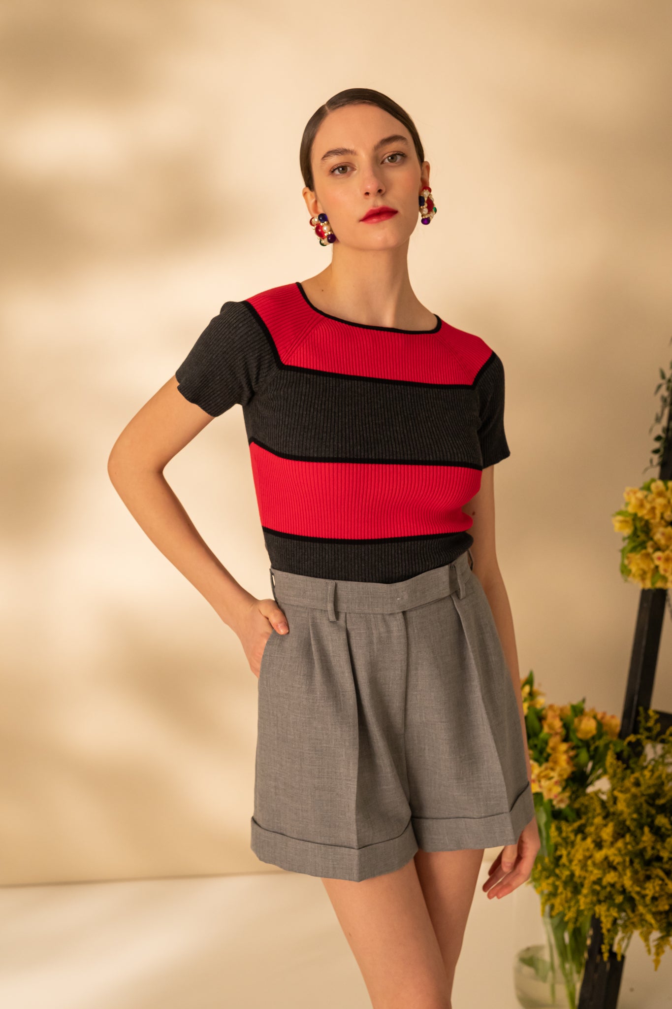 Tricou cu maneci scurte