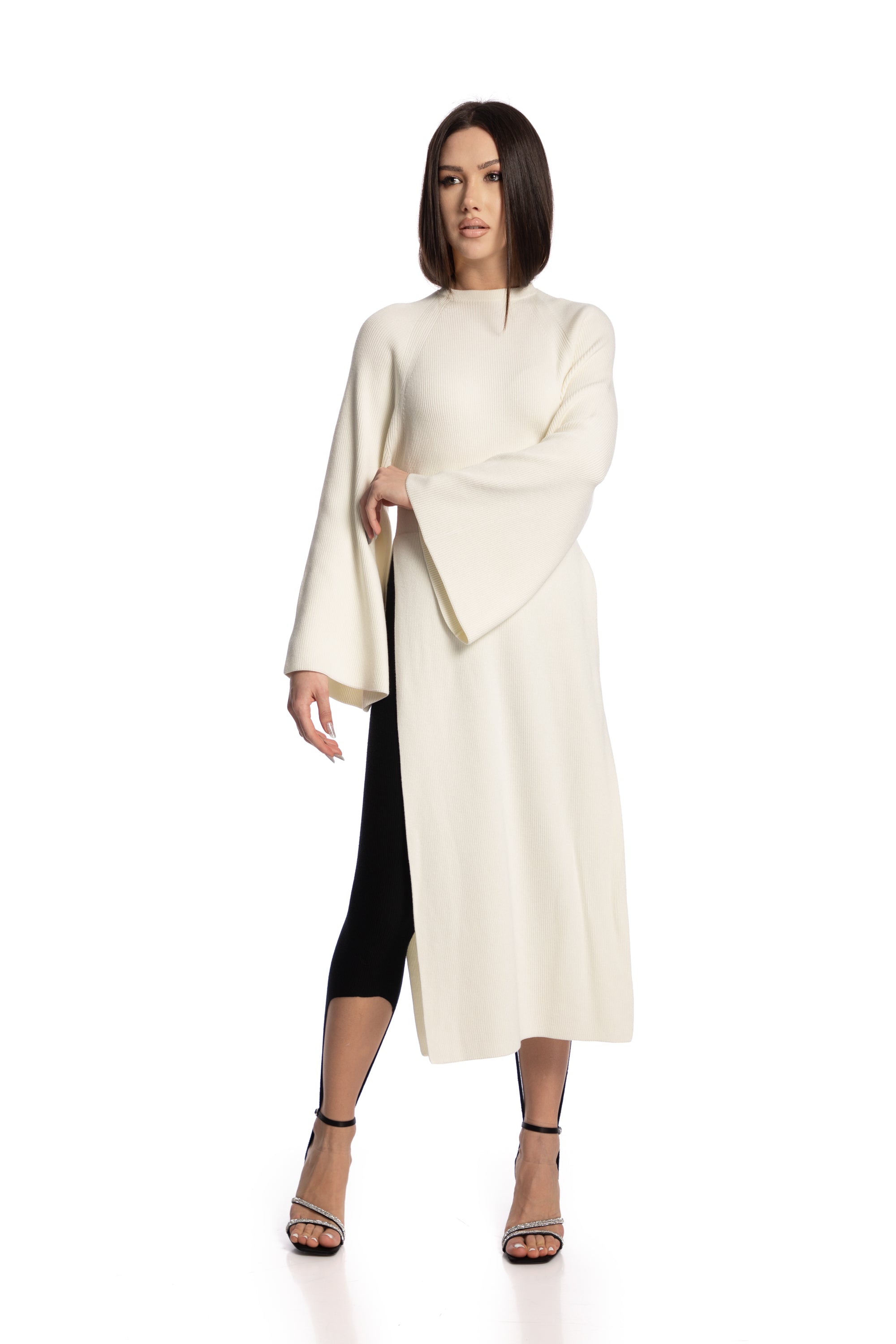 Rochie cu slituri laterale