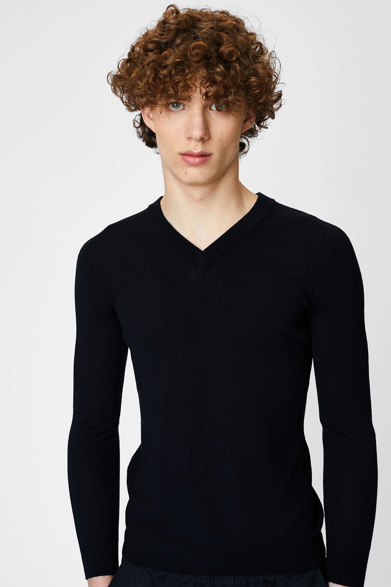 Pulover V-neck pentru barbati