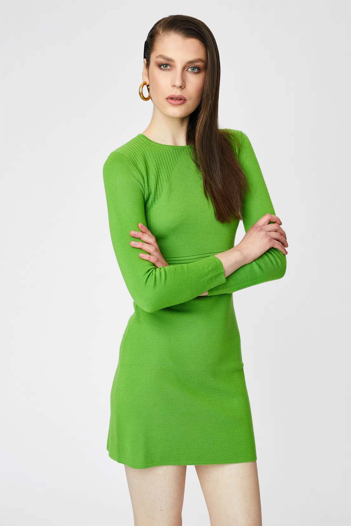 Rochie scurta din lana